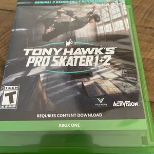 Tony Hawk’s Pro Skater 1+2.